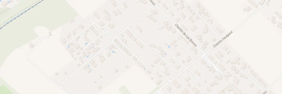 Plan du 15E Che Las Brocos à Cugnaux