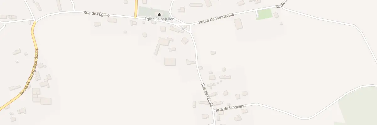 Plan du 5001F Rue de l’Ecole à Renneville