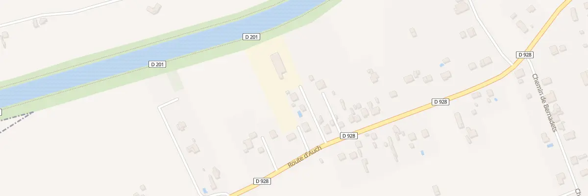 Plan du 1558 Rte d’Auch à Montauban