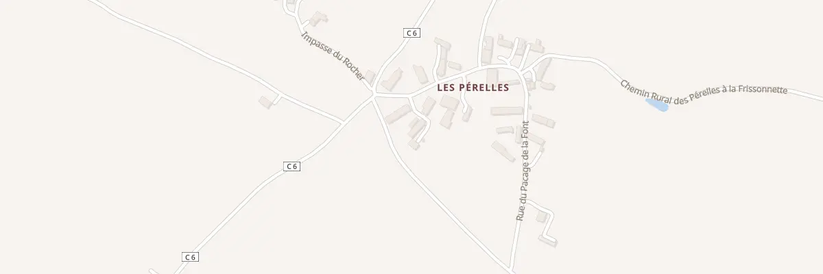Plan du 5298 Les Perelles à Chaillac