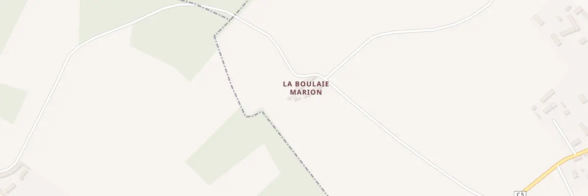 Plan du 78 La Boulaie Marion à Caillouet-Orgeville