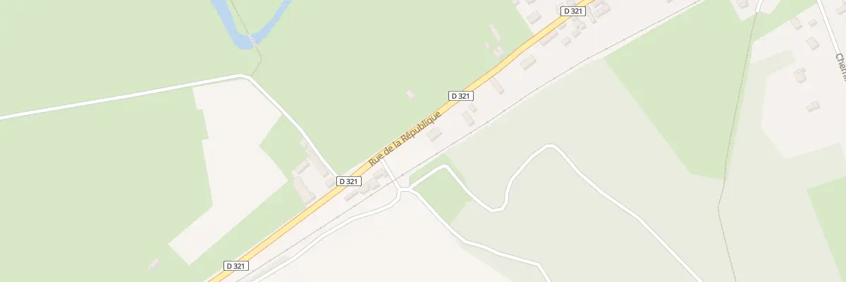 Plan du 2193 Rue de la Republique à Radepont