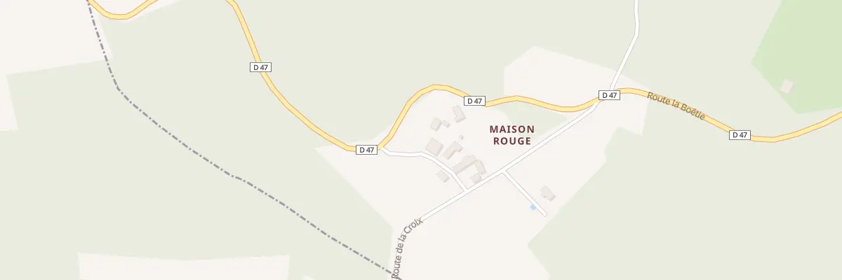 Plan du 1863 Rte La Boëtie à Simeyrols