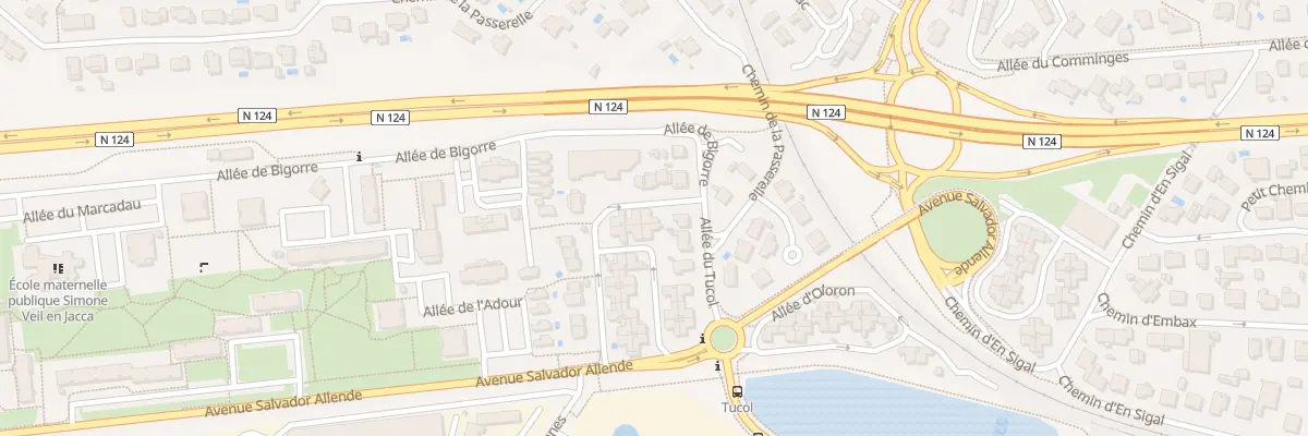 Plan du 13 All du Tucol à Colomiers