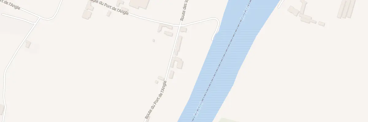 Plan du 804 Rte du Port de l’Angle à Parnac