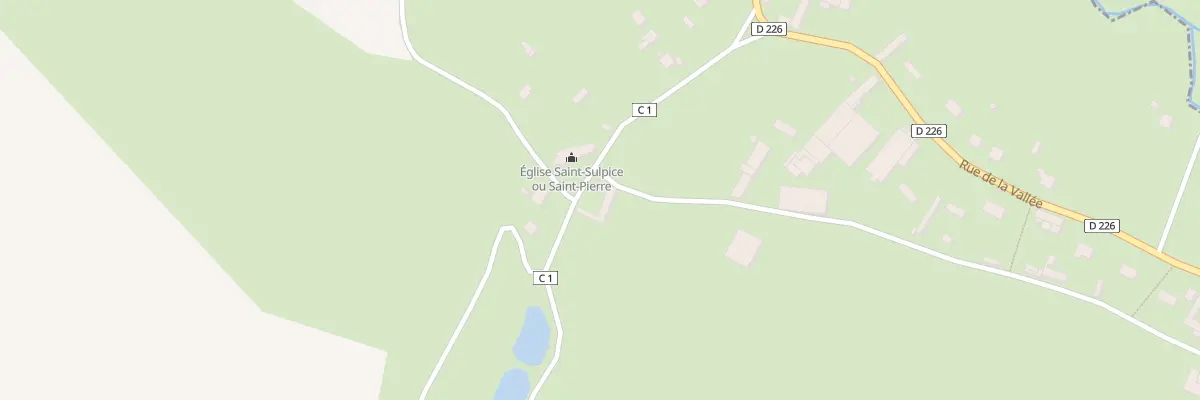 Plan du 5045 Le Bourg à Touffreville-sur-Eu