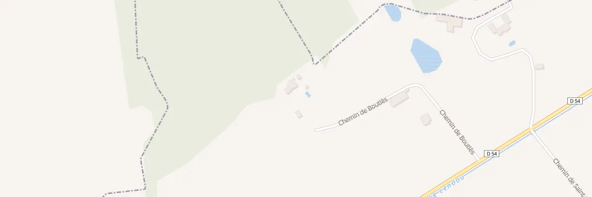 Plan du 340 Chem de Bouties à Lendou-en-Quercy