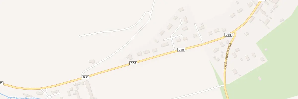 Plan du 82 Rte de Nonancourt à Muzy