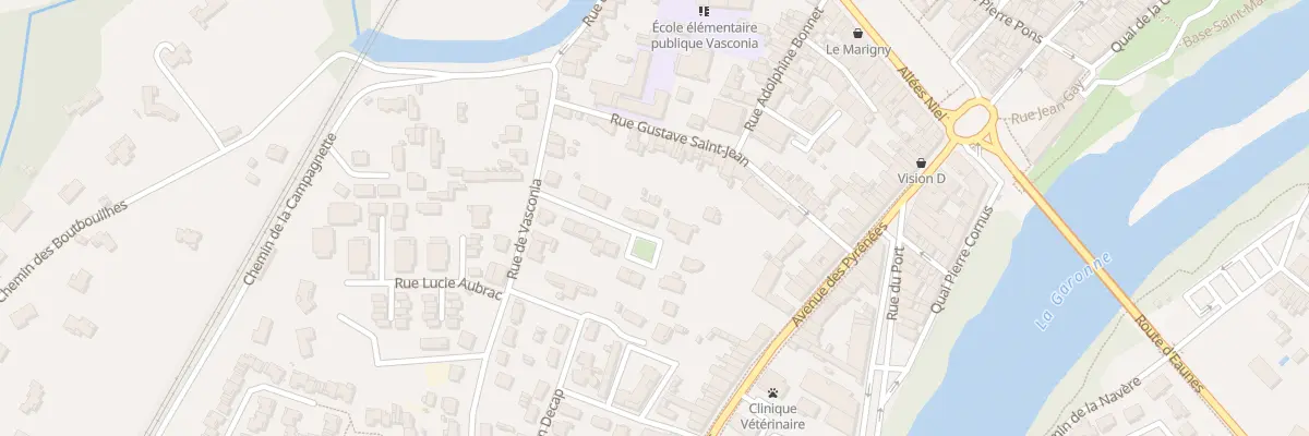 Plan du 9 Rue Camille Colliou à Muret