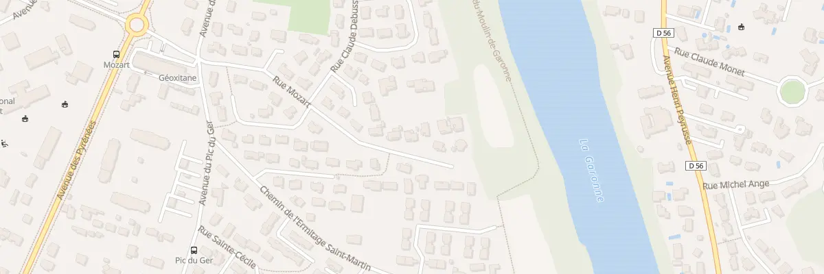 Plan du 24 Rue Mozart à Muret