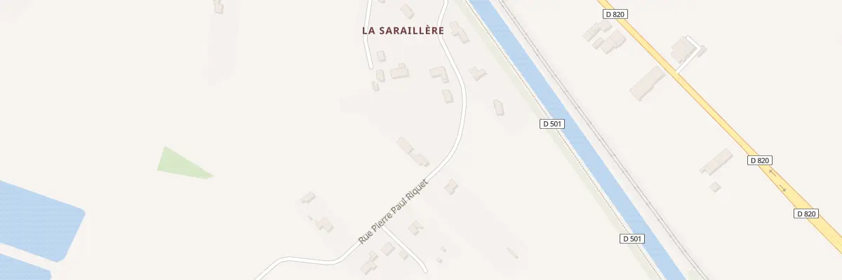 Plan du 16 Rue Pierre-Paul Riquet à Saint-Rustice