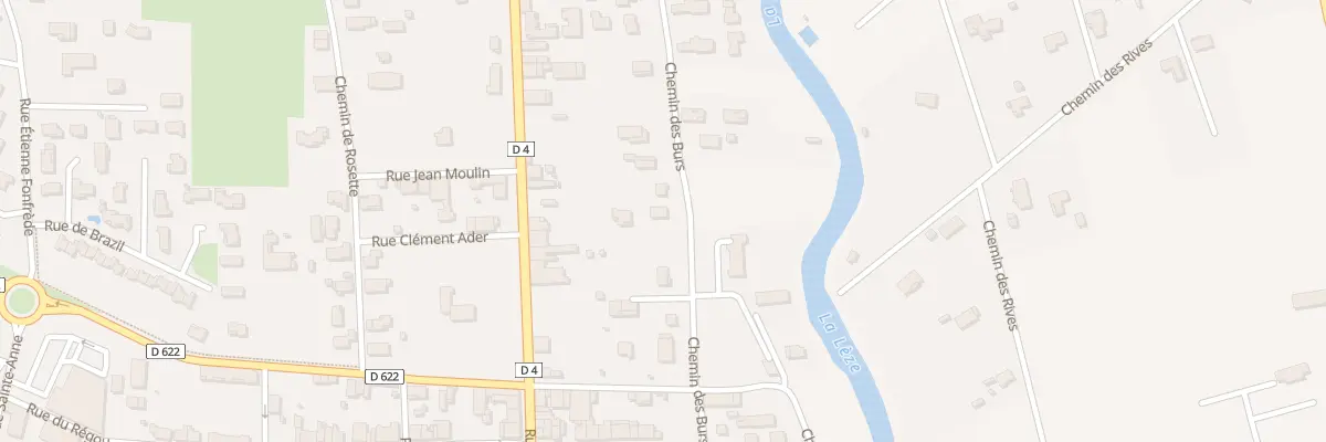 Plan du 4 Che des Burs à Saint-Sulpice-sur-Lèze