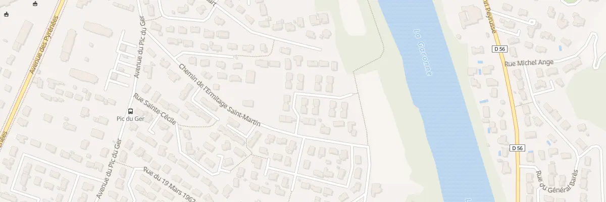 Plan du 5 Rue Michel Petrucciani à Muret