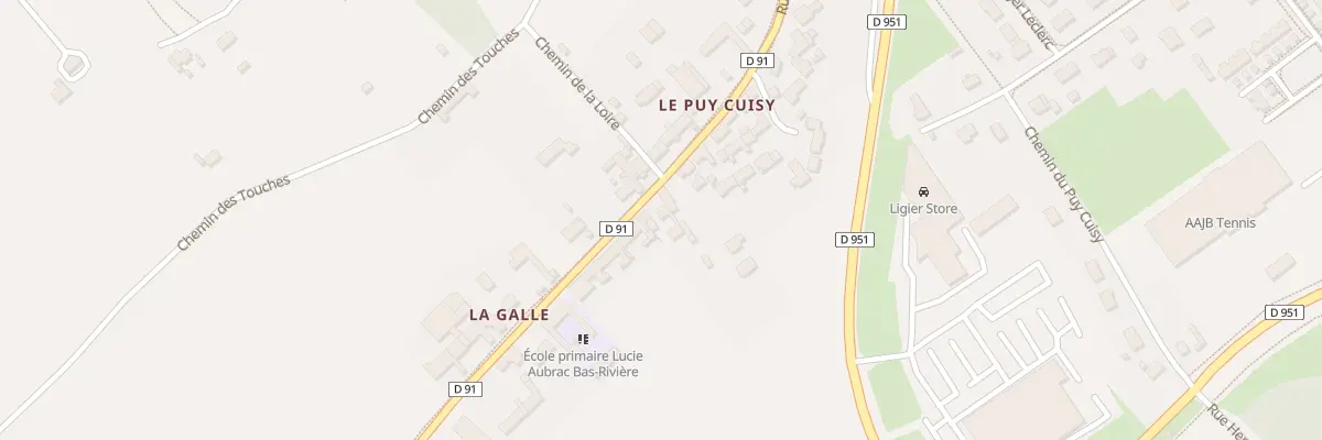 Plan du 88 Rue de Bas-Rivière à Blois