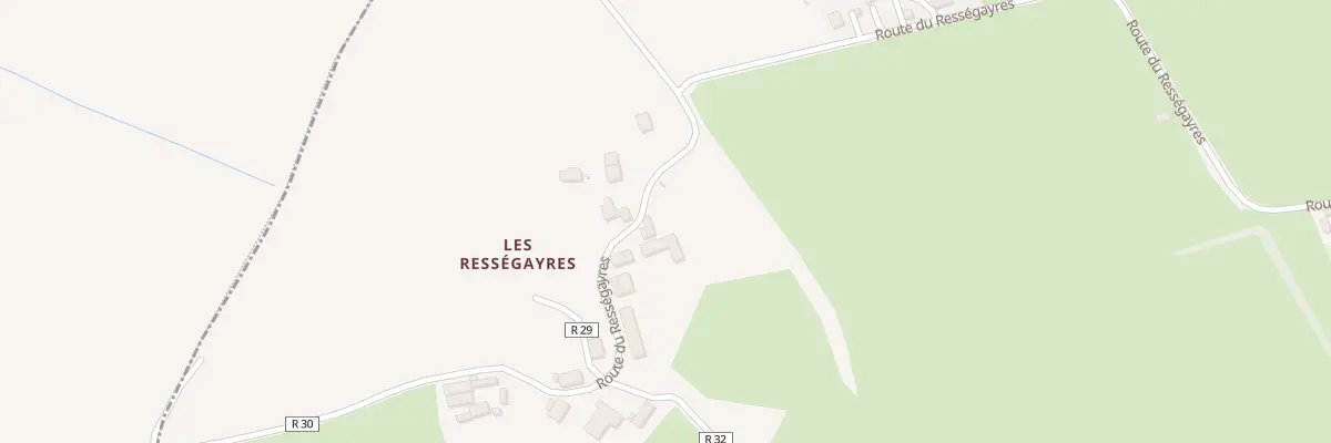 Plan du 673 Ressegayres d’En Bas à Lézat-sur-Lèze
