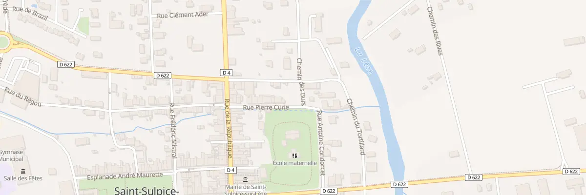 Plan du 26 Rue Pierre Curie à Saint-Sulpice-sur-Lèze