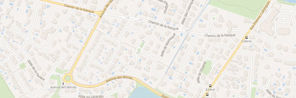 Plan du 10 All de Manosque à Colomiers