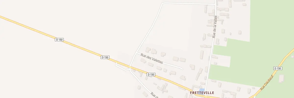 Plan du 1 Rue des Vallettes à Daubeuf-près-Vatteville