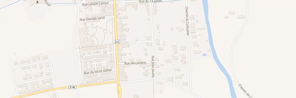 Plan du 21 Rue Jean Jaurès à Saint-Sulpice-sur-Lèze