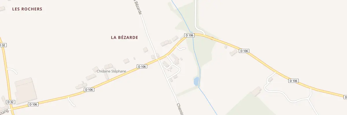 Plan du 5249 Rte de Luzeret à Oulches
