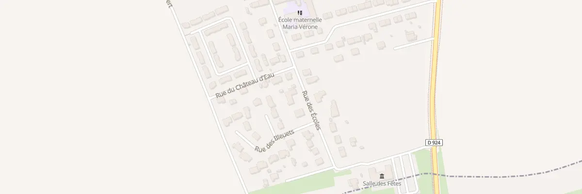 Plan du 14 Rue des Ecoles à Villebarou