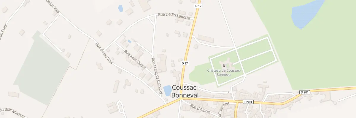 Plan du 7 Av Jean-Louis Paguenaud à Coussac-Bonneval