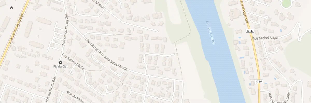 Plan du 18 Rue Michel Petrucciani à Muret