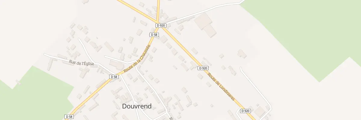 Plan du 5157 Le Bourg à Douvrend