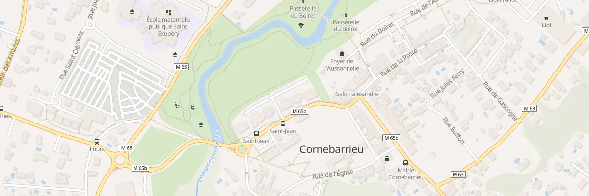 Plan du 18 Rue du Pont Vieux à Cornebarrieu