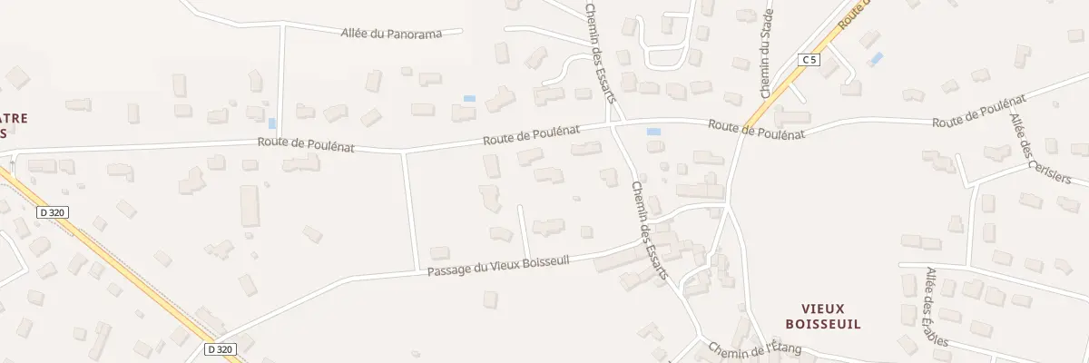 Plan du 4 Imp du Vieux Boisseuil à Boisseuil