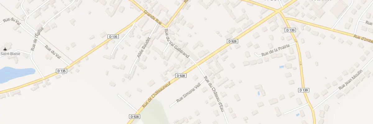 Plan du 15 Rue de Châteauneuf à Tréon