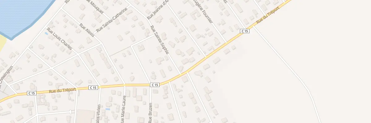 Plan du 29A Rue du Treport à Criel-sur-Mer