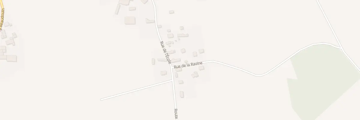 Plan du 25 Renneville à Renneville