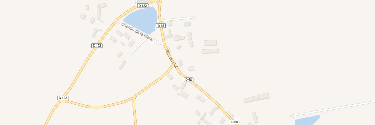 Plan du 9B Rue du Fief à Foucrainville