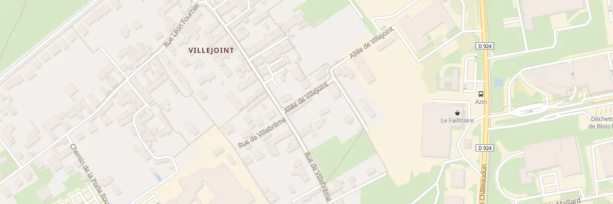 Plan du 65B Rue de Villebrême à Blois