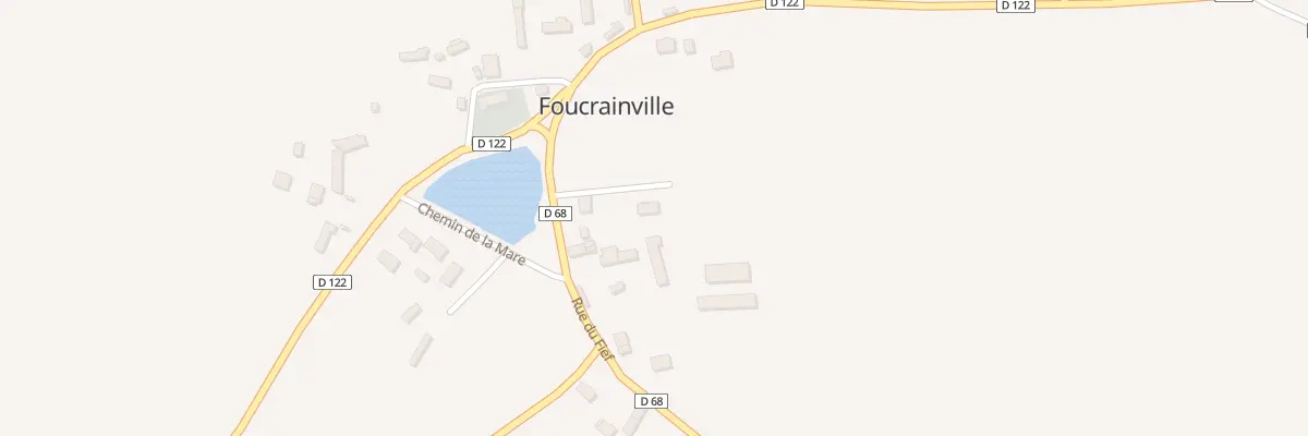 Plan du 1B Rue du Fief à Foucrainville
