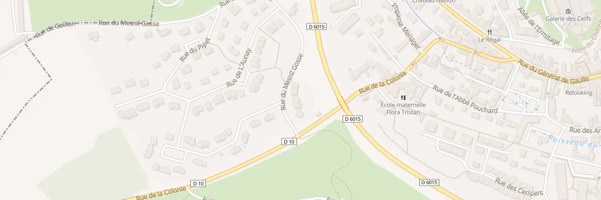 Plan du 6 Rue du Mesnil Gosse à Gaillon