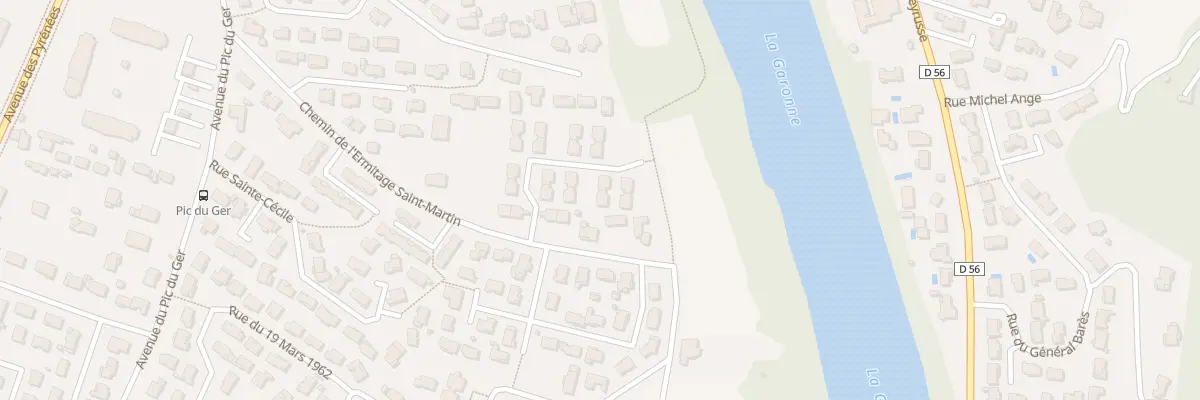 Plan du 15 Rue Michel Petrucciani à Muret