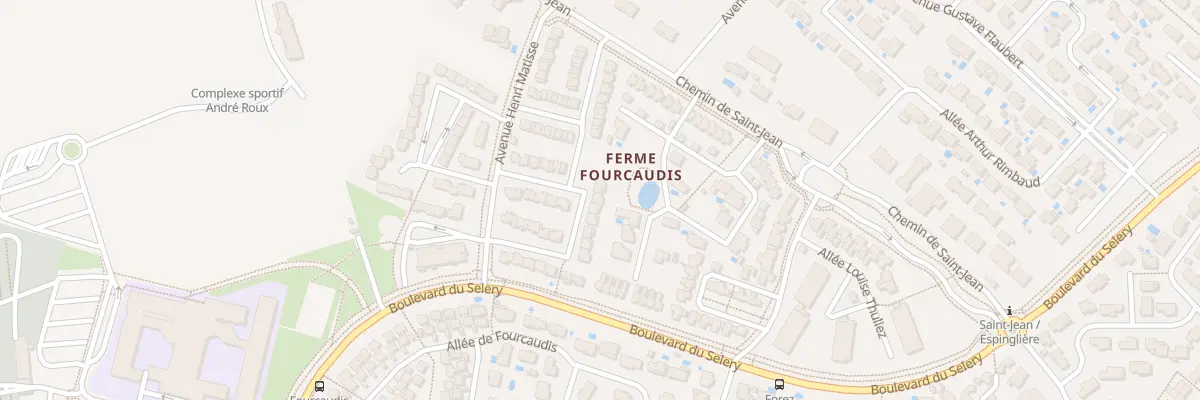 Plan du 26 All Pierre de Coubertin à Colomiers