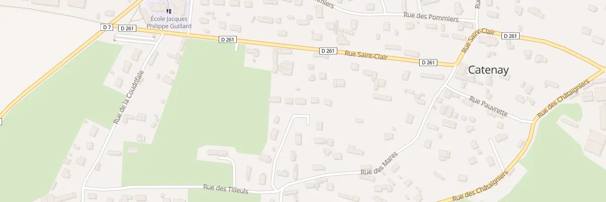 Plan du 127 Imp des Charmilles à Catenay