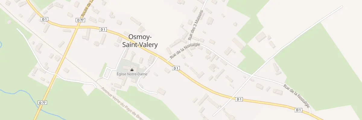 Plan du 38 Rte de Dieppe à Osmoy-Saint-Valery