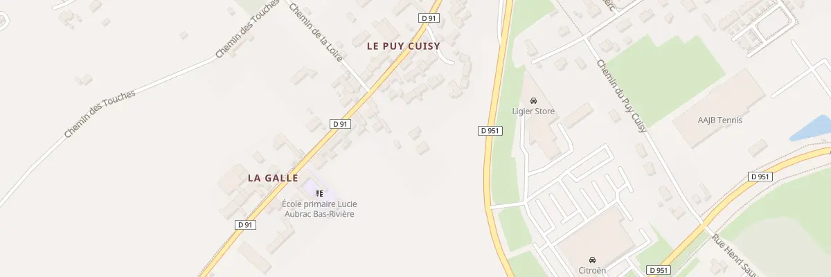 Plan du 84B Rue de Bas-Rivière à Blois