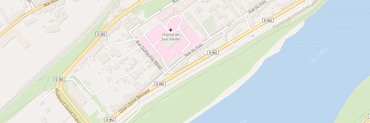 Plan du 96 Rue du Foix à Blois