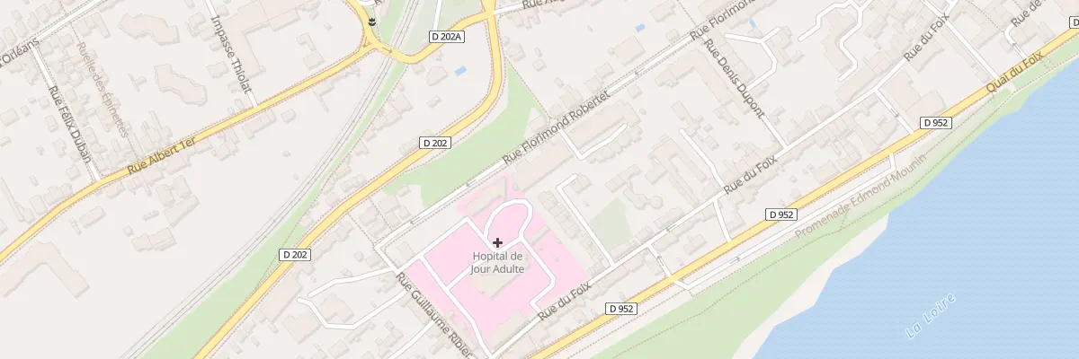 Plan du 83K Rue du Foix à Blois