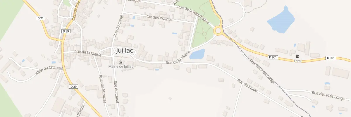 Plan du 33 Rue De La Mairie à Juillac