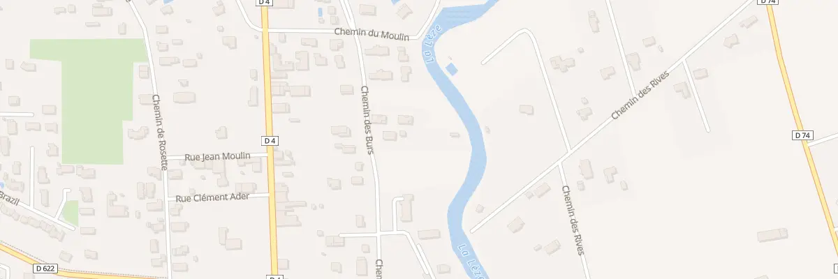 Plan du 3 Che des Burs à Saint-Sulpice-sur-Lèze