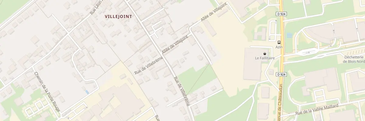 Plan du 63 Rue de Villebrême à Blois
