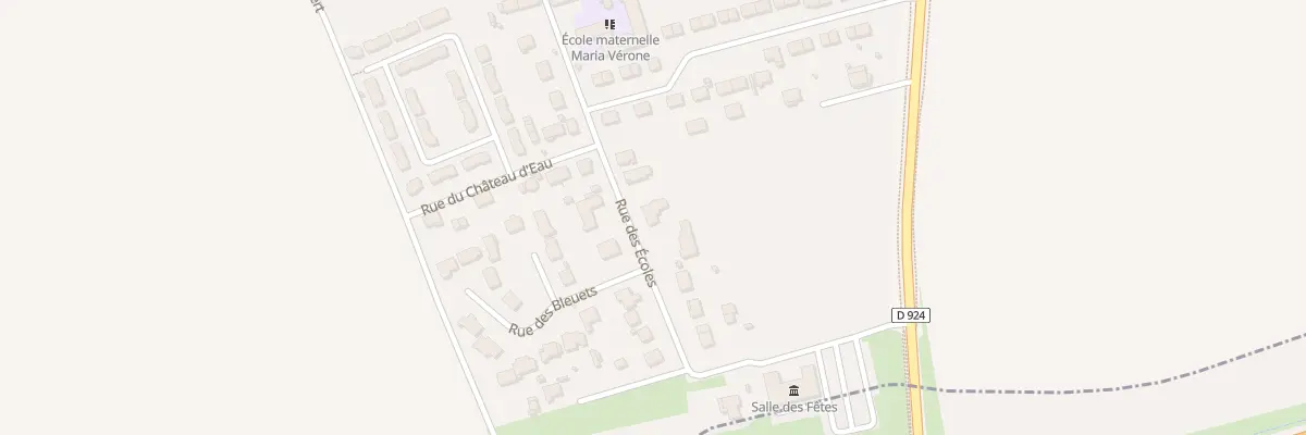 Plan du 11 Rue des Ecoles à Villebarou
