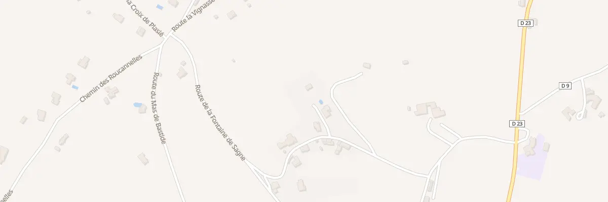 Plan du 174 Rte du Mas de Bousquet à Crayssac
