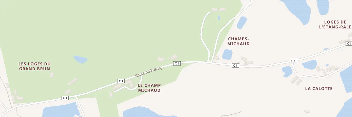 Plan du 46 Rte de Rosnay à Vendœuvres